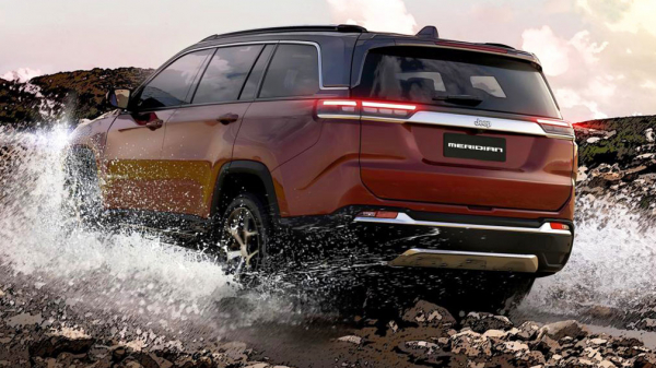 Представлен новый семиместный Jeep Meridian