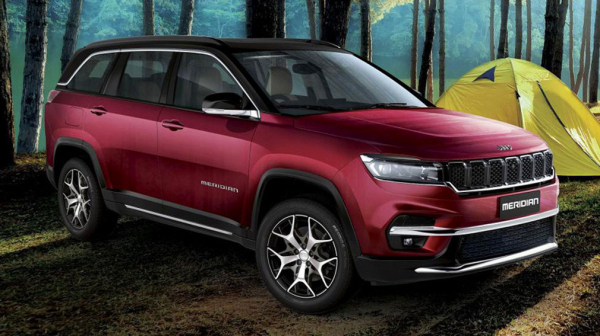 Представлен новый семиместный Jeep Meridian