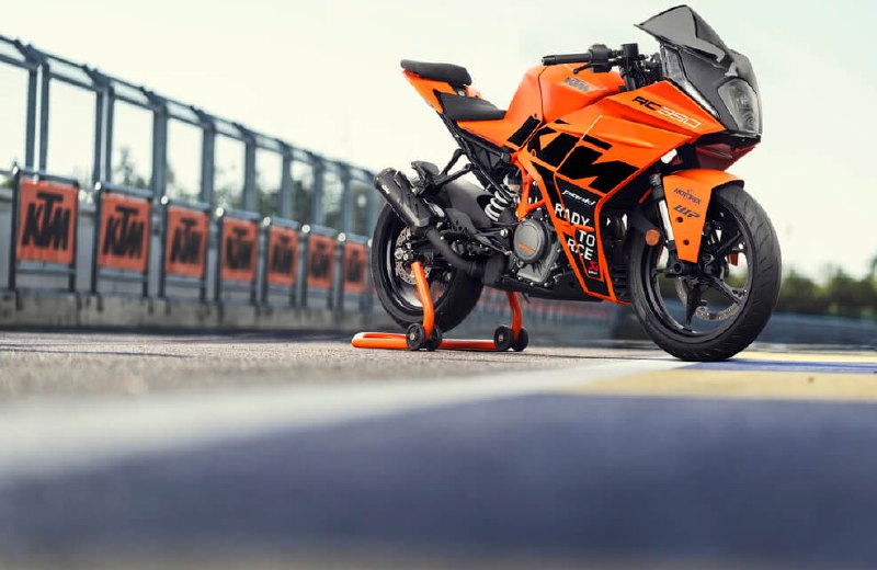 KTM rc390 черный